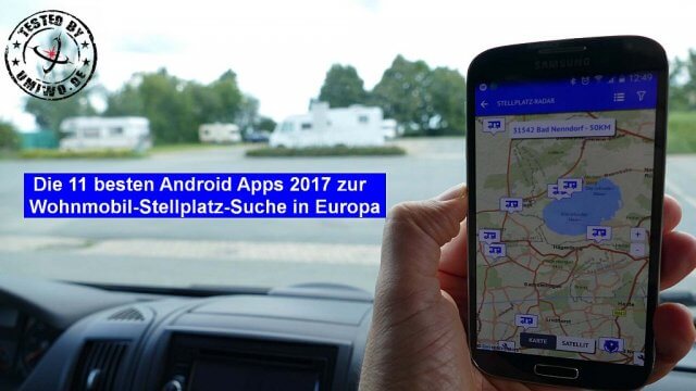 Verkaufsstart unseres E-Books: Die 11 besten Android Apps 2017 zur Wohnmobil-Stellplatz-Suche