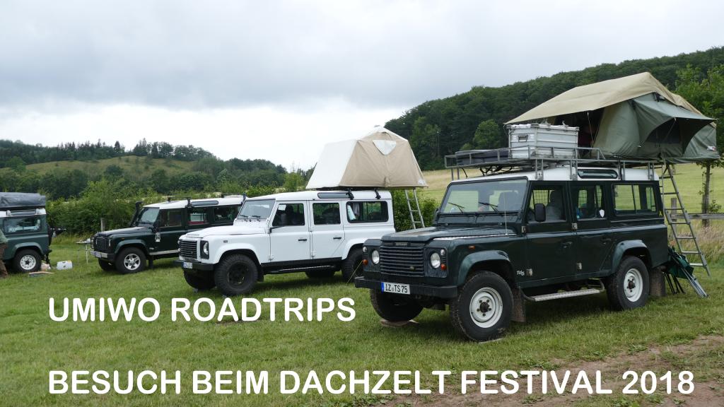 Besuch beim Dachzelt Festival 2018 - YouTube Video UMIWO Roadtrips